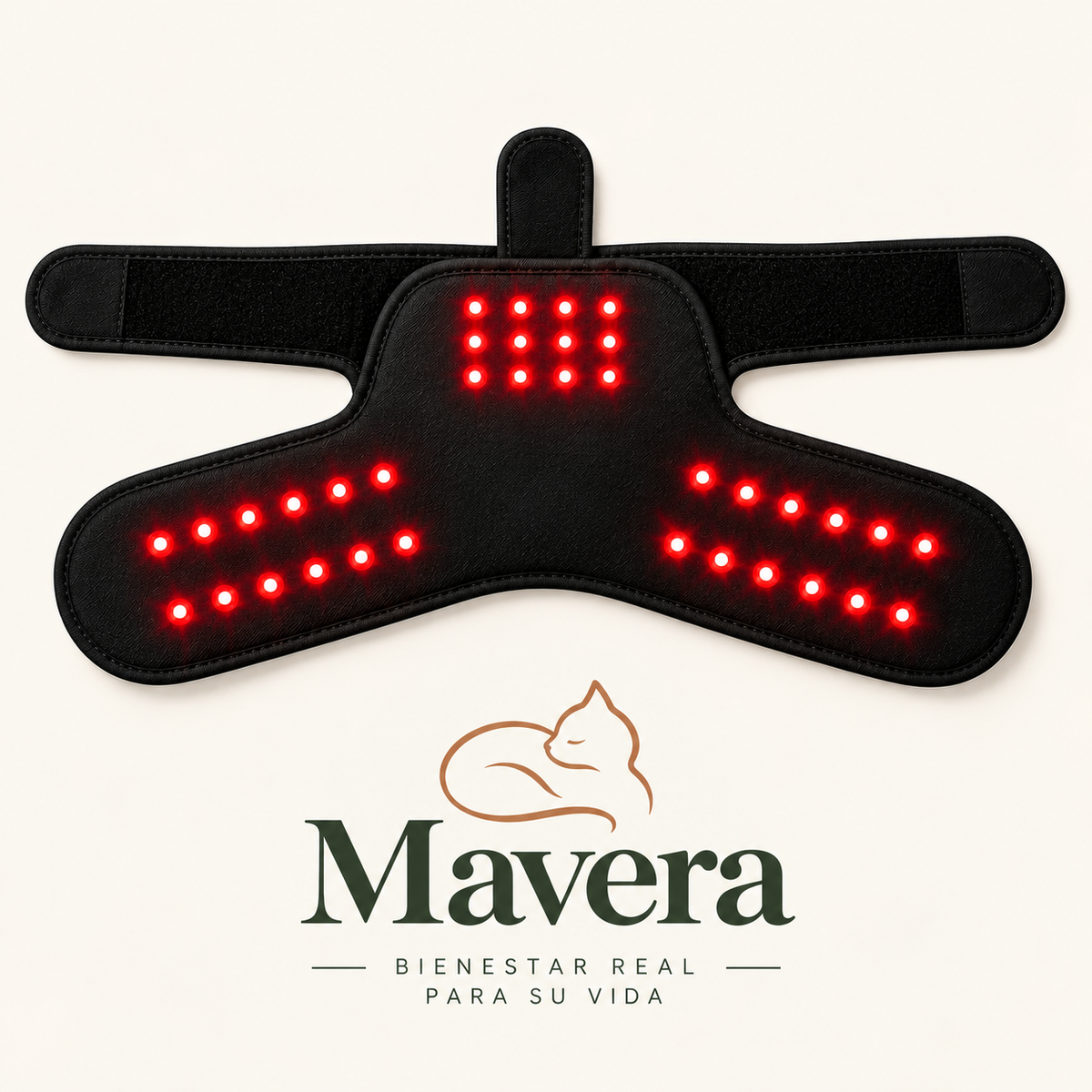 Mavera™ · Faja de luz roja para gatos y perros